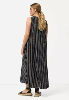 Платье макси SLEEVELESS V-NECK Ulla Popken, черный