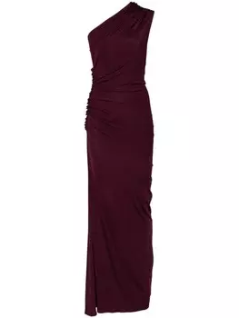 Платье макси со сборками Atlein, розовый