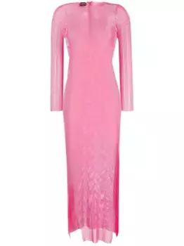 Платье макси со стразами Santa Brands, розовый