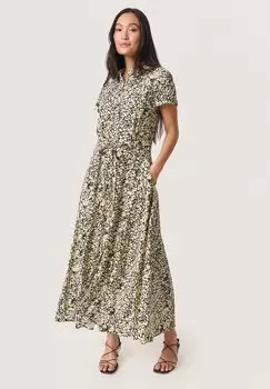 Платье макси Soaked in Luxury, бежевый