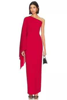 Платье макси SOLACE London Lillia, красный