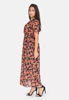 Платье макси SOMMER Elara, черный