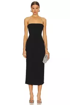 Платье макси Song of Style Dion Embellished, черный