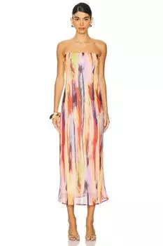 Платье макси st. barts Sndys, мультиколор