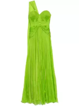 Платье макси Star Iris Serban, зеленый