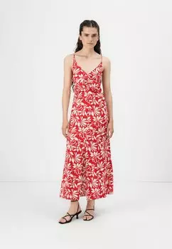 Платье макси STRAPPY BACK MAXI GAP, красный