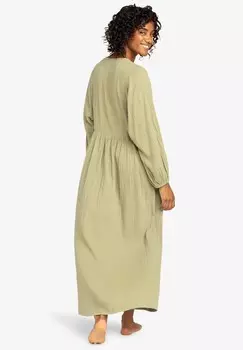 Платье макси SUNSCAPE Roxy, зеленый