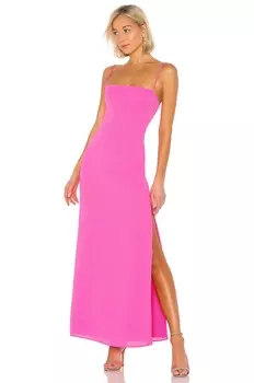 Платье макси superdown Addison, розовый