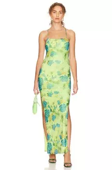 Платье макси superdown Lorena, цвет Blue Floral