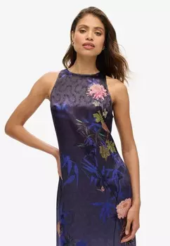 Платье макси Superdry, синий