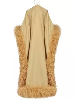 Платье макси Sza Sza Extravaganza Taller Marmo, нейтральный цвет