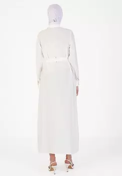 Платье макси TAVIN Modanisa, белый
