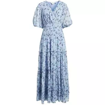 Платье макси Ted Baker Blakeli с принтом в виде голубых сердец