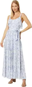 Платье макси Tevin Paige, цвет Periwinkle Multi