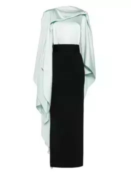 Платье макси The Rosalia Solace London, синий