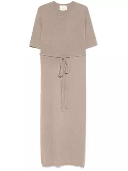 Платье макси Тильда Lisa Yang, коричневый