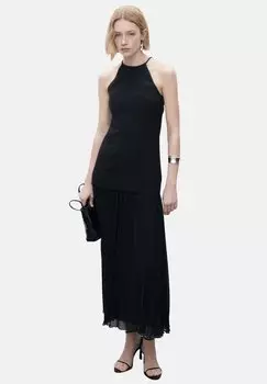 Платье макси TINA Mango, черный