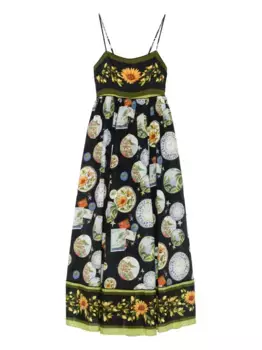 Платье макси Trip Souvenir FARM Rio, черный