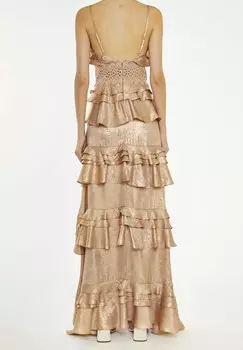 Платье макси True Decadence, медь