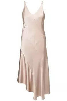 Платье макси Ulla Popken Dress, бежевый