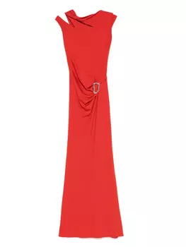 Платье макси Used to Be Yours MOOS STUDIO, красный