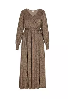 Платье макси Usha Dress, оливковый