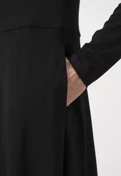 Платье макси Valido Max Mara, черный