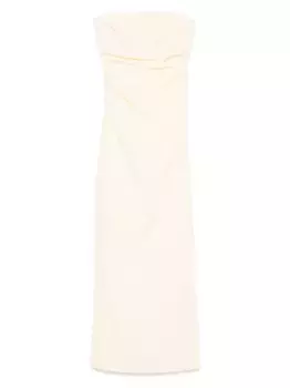 Платье макси Vera Bernadette, желтый