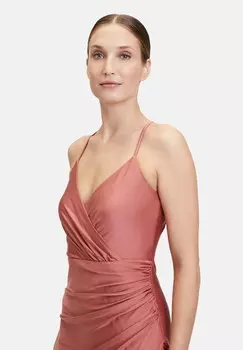 Платье макси Vera Mont, коричневый