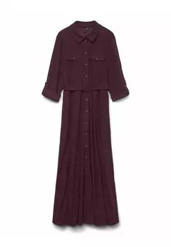 Платье макси Vero Moda, Бордо