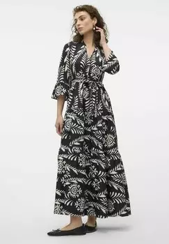 Платье макси Vero Moda, черный
