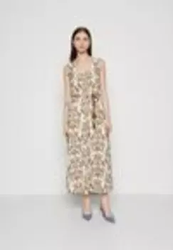 Платье макси Vero Moda, коричневый