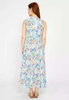 Платье макси VICCI Germany, светло-голубой