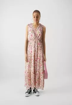 Платье макси Vifalia Ankle Dress VILA, розовый