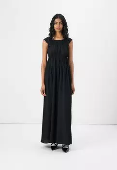 Платье макси VIFOXY O NECK MAXI DRESS VILA, черный