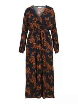 Платье макси VILA Dress, черный