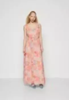 Платье макси Vila, розовый
