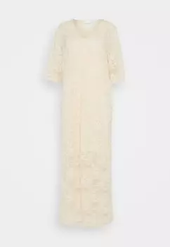 Платье макси VILORNA VILA, кремовый
