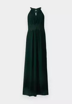 Платье макси VIMILINA MAXI DRESS VILA, темно-зеленый