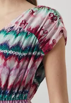 Платье макси Vinikoline Dress VILA, крапчатый светло-розовый