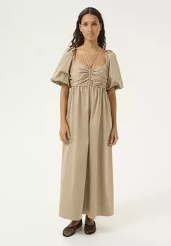 Платье макси VIPSE Karen by Simonsen, песочный