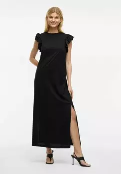 Платье макси VISUMMER FLGELRMEL VILA, черный