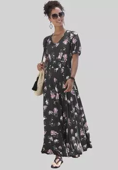 Платье макси Vivance, лиловый