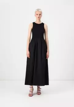 Платье макси VIVILINA O NECK ANKLE DRESS VILA, черный