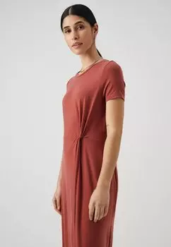 Платье макси Vmava Lulu Ancle Dress Petite Vero Moda, красный