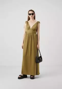 Платье макси Vmbritt Dress Vero Moda, боа