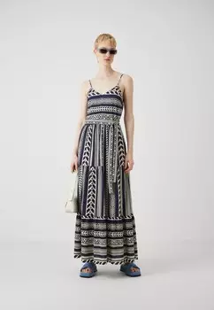 Платье макси VMDICTHE SINGLET DRESS Vero Moda, темно-синий