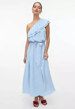 Платье макси VMKIMMI LANGES Vero Moda, светло-голубой