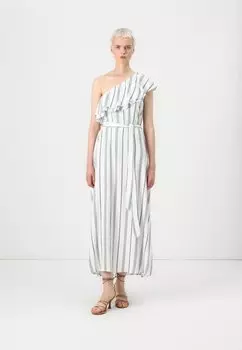 Платье макси VMKIMMI ONE SHOULDER MAXI DRESS Vero Moda, белый