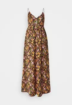 Платье макси VMPAGE SINGLET ANKLE DRESS Vero Moda, черный